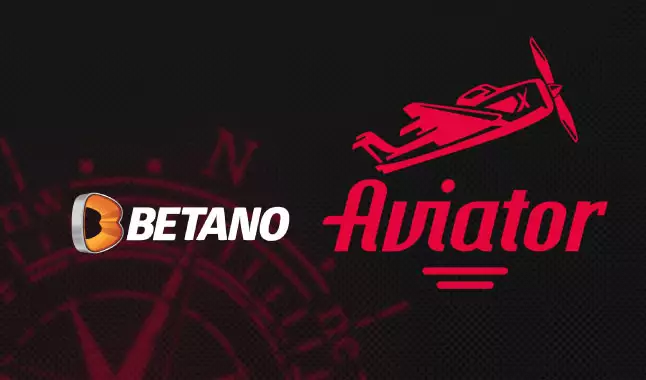 Lobby da Betano com o jogo Aviator