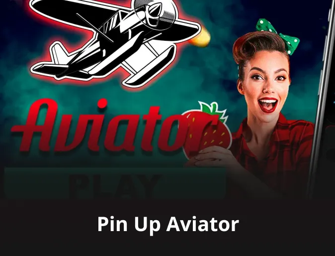 Lobby do Pin-Up com o jogo Aviator
